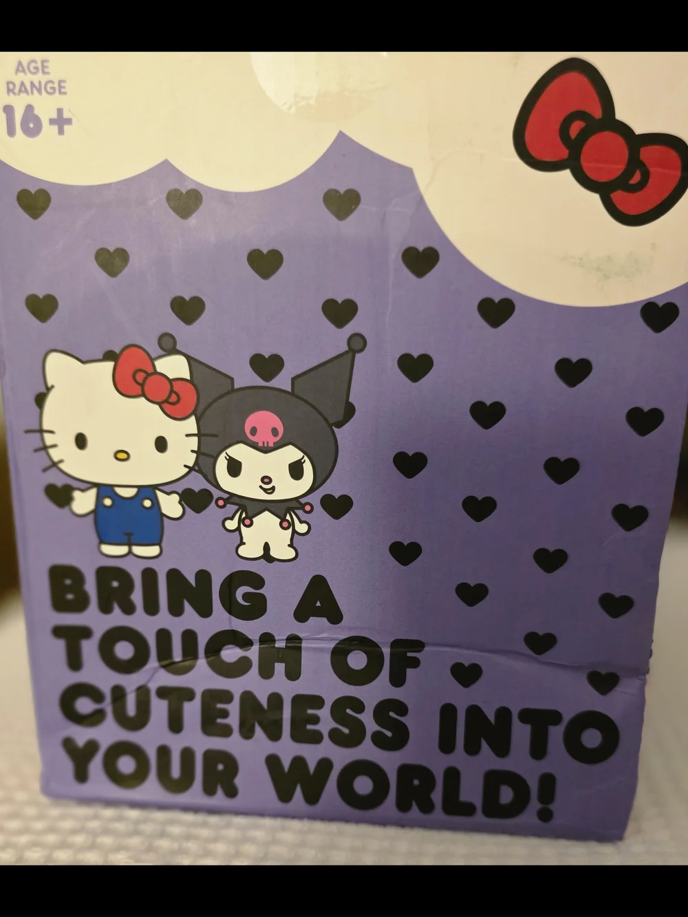 Hello Kitty Purple Ambient Table Light - Hello Kitty and Friends